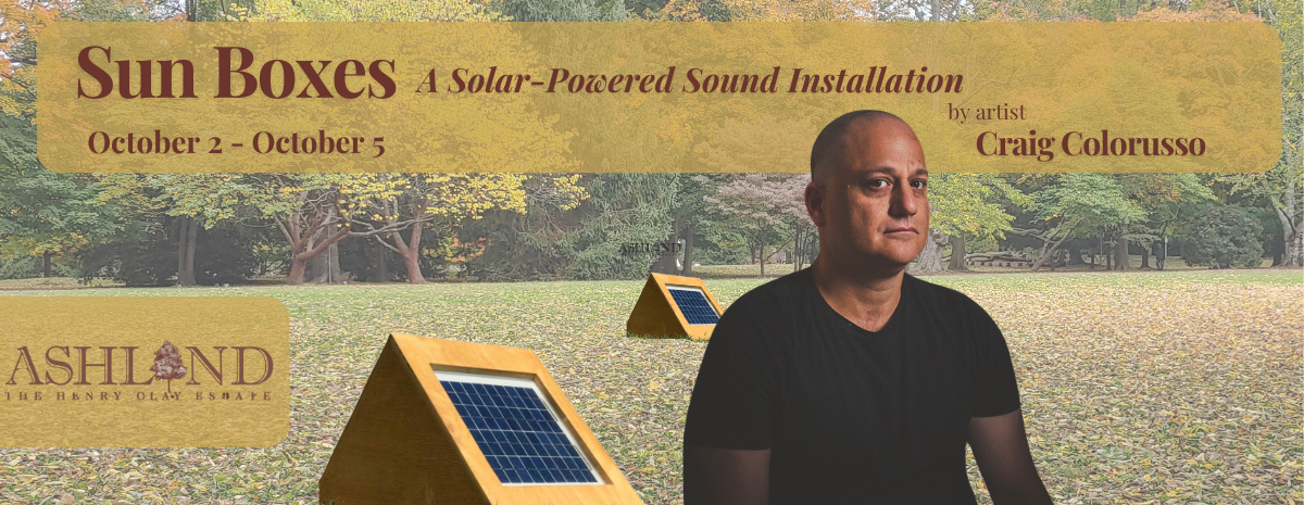 Sun Boxes, a Solar-Powered Sound Art Installation by Craig Colorusso